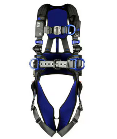 3M™ DBI-SALA® ExoFit™ X300 Comfort Construction Climbing/Positioning Safety Harness, Medium (1403104C)