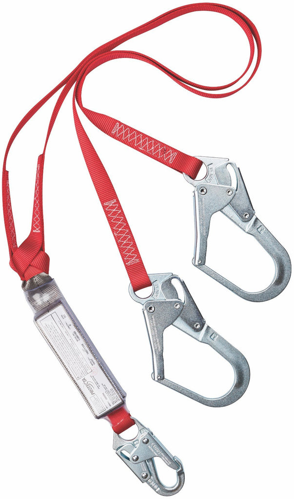 Protecta 1340180 Pro Pack 100% Tie-Off Shock Absorbing Lanyard