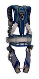 3M™ DBI-SALA® ExoFit STRATA™ Construction Style Positioning/Climbing Harness, Grey/Blue, Small (1112540C)